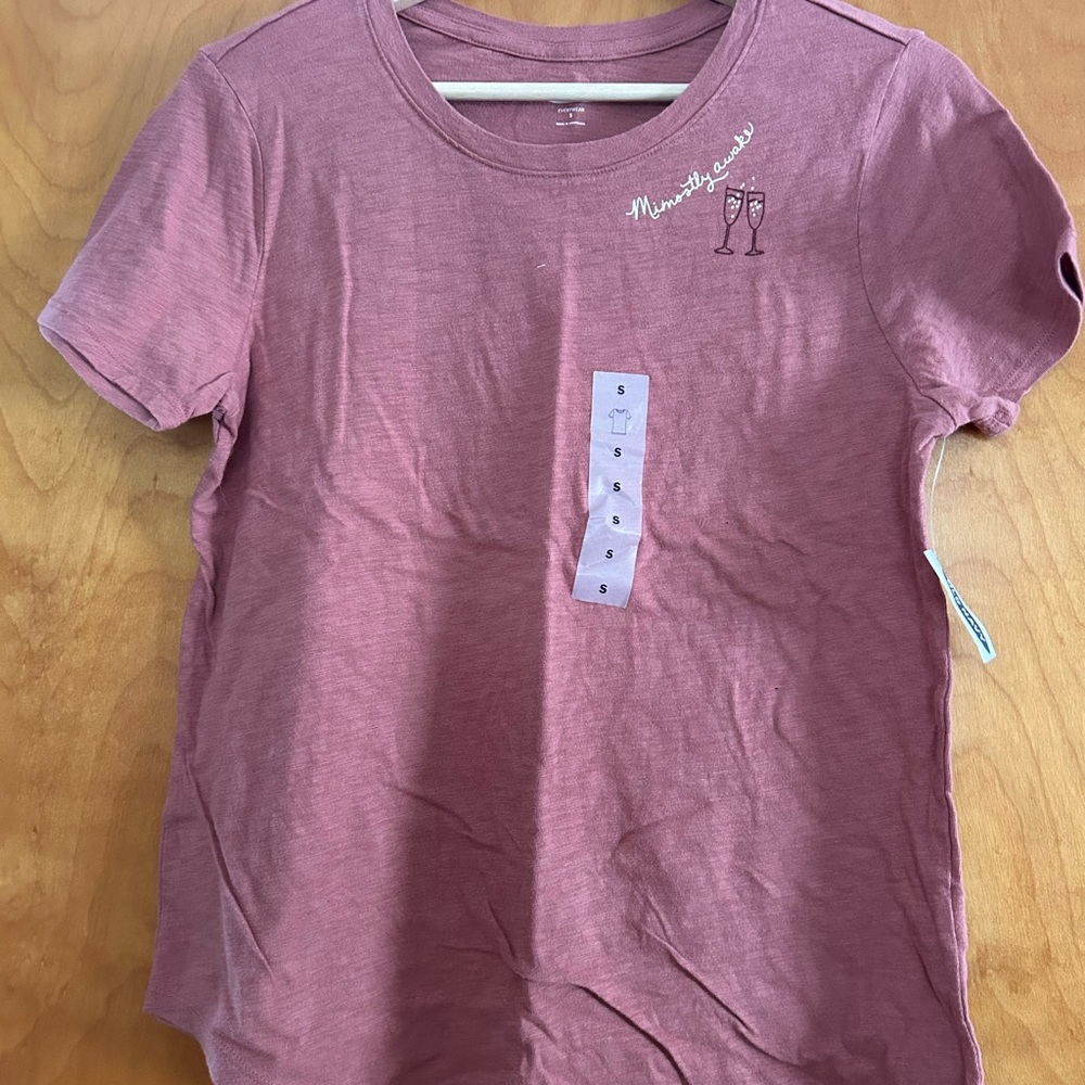 Old Navy Mauve Short Sleeve Tee